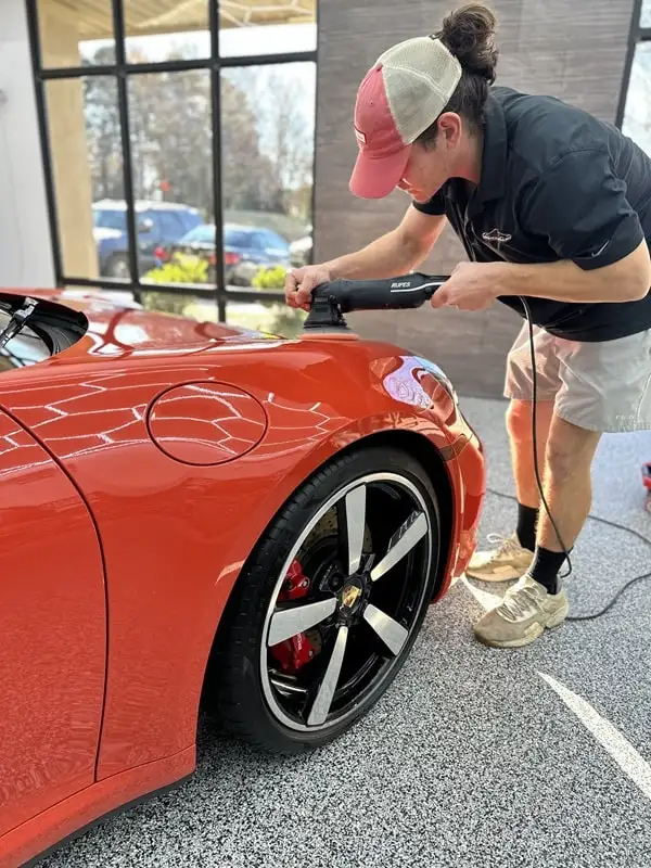 Greenville Detailing ceramic coating work in Greenville, SC