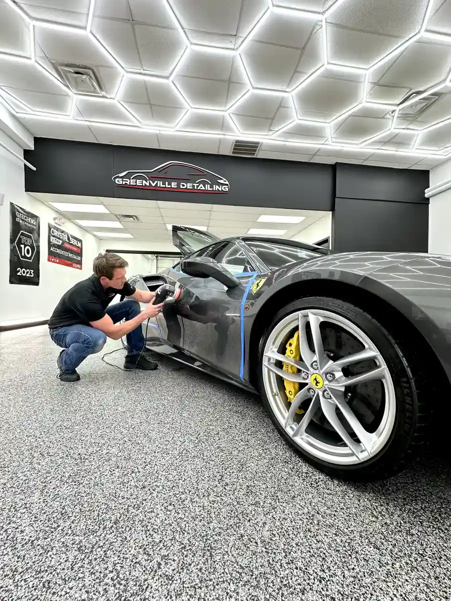 Greenville Detailing ceramic coating work in Greenville, SC