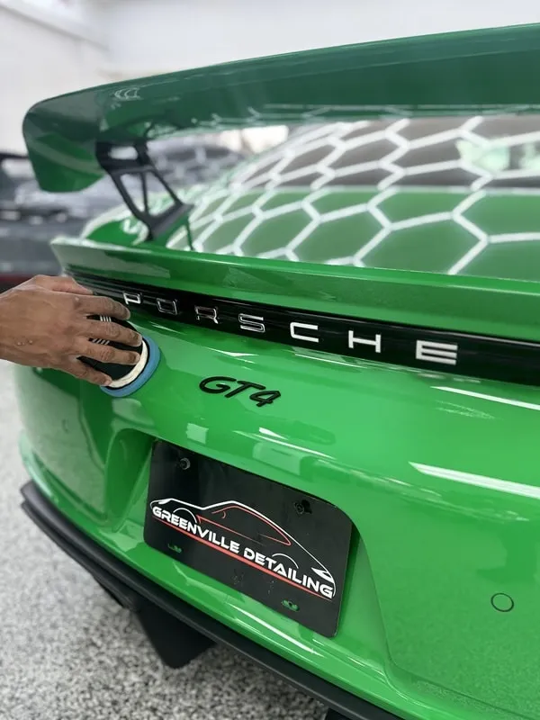 Greenville Detailing ceramic coating work in Greenville, SC