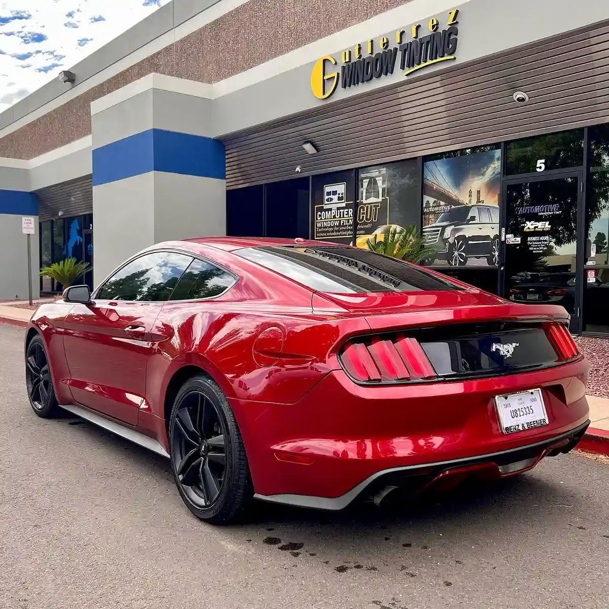 Gutierrez Window Tint ceramic coating work in Phoenix, AZ