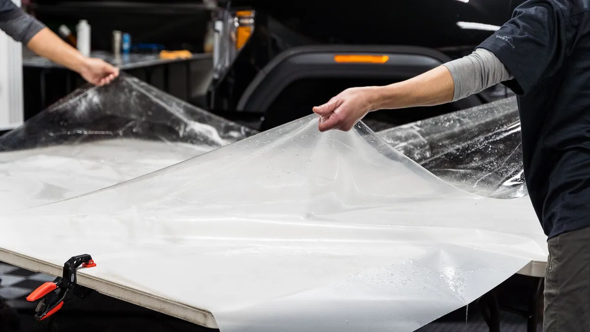 H&E Window Tinting ceramic coating work in TURLOCK, CA