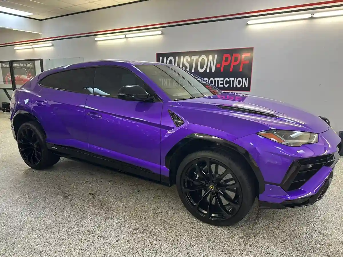 Houston PPF ceramic coating work in Houston, TX