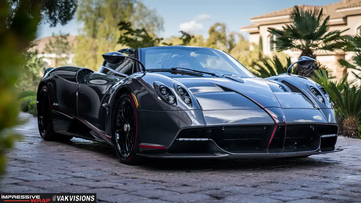 IMPRESSIVE WRAP ceramic coating work in Alhambra, CA