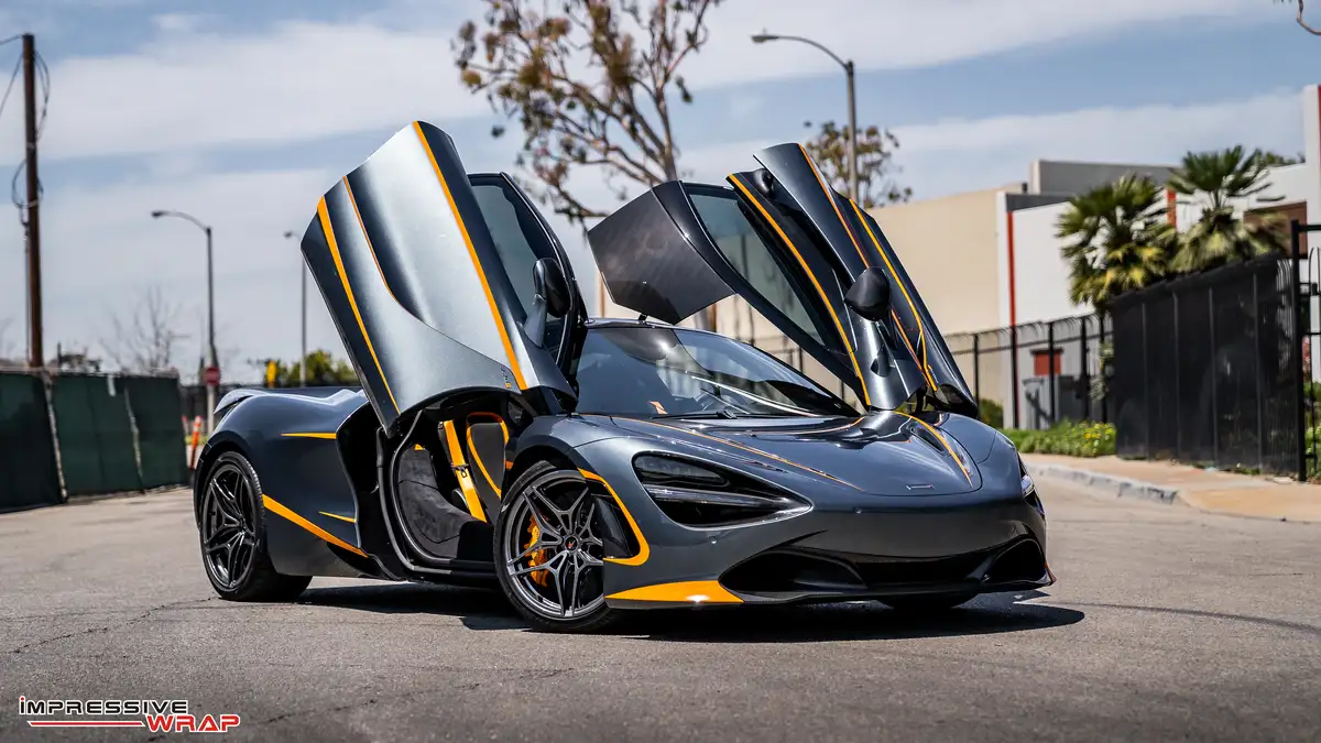 IMPRESSIVE WRAP ceramic coating work in Alhambra, CA