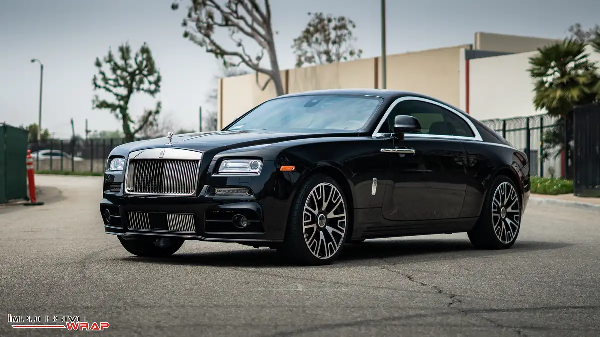 IMPRESSIVE WRAP ceramic coating work in Alhambra, CA