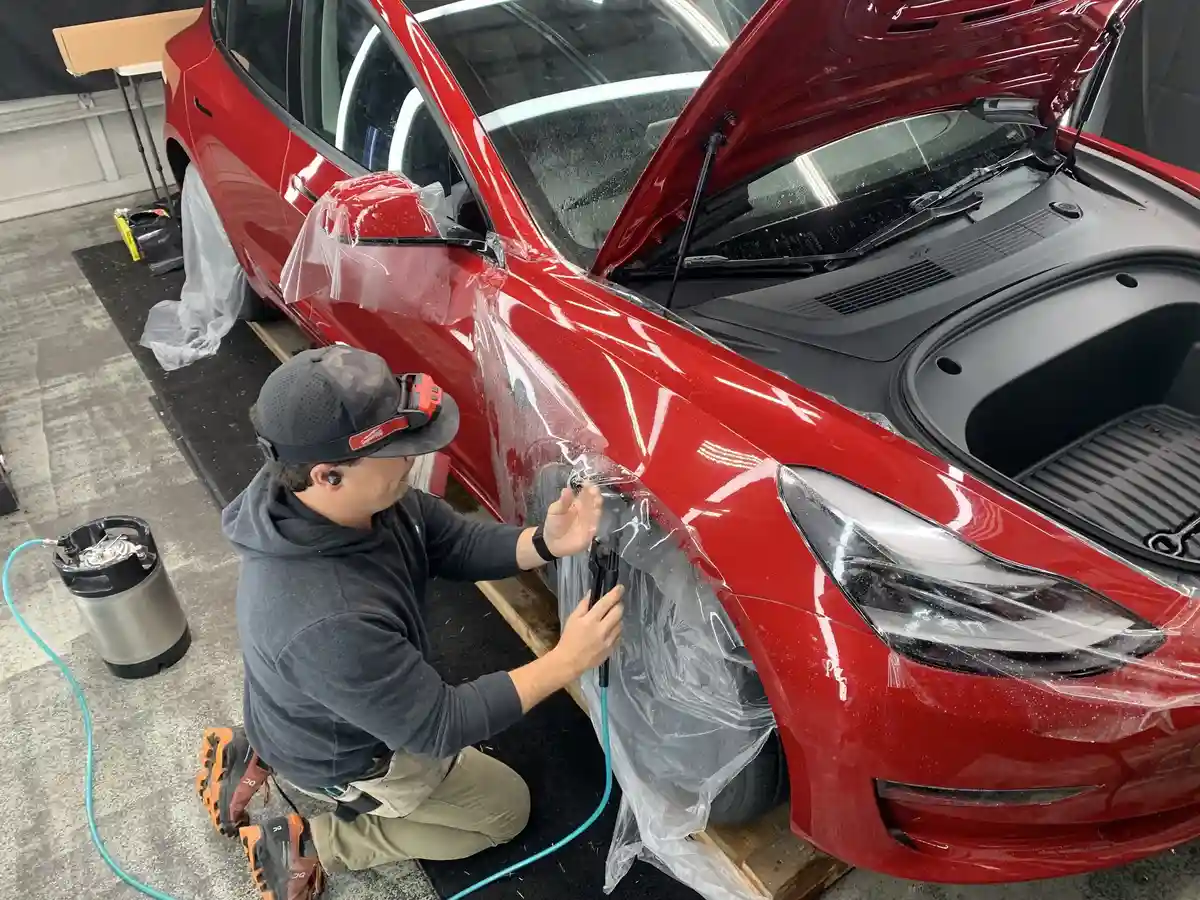 Kimball’s Hands on Detailing ceramic coating work in Gig Harbor, WA