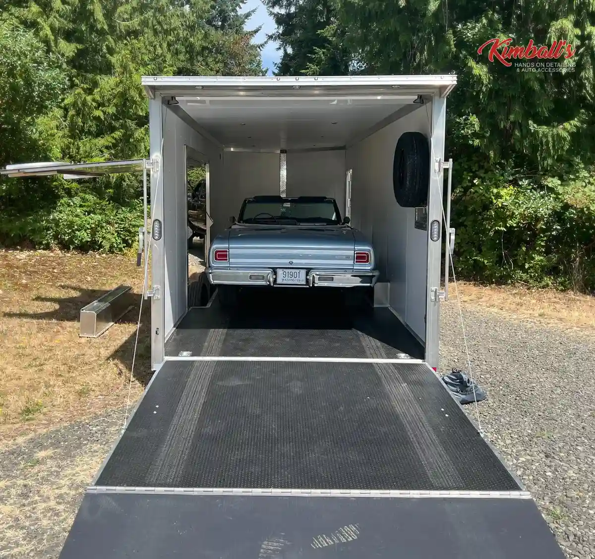 Kimball’s Hands on Detailing ceramic coating work in Gig Harbor, WA