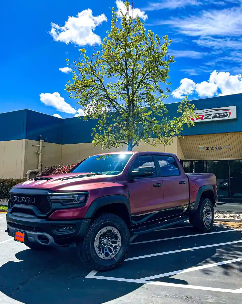 KRZ Films LLC ceramic coating work in Rocklin, CA