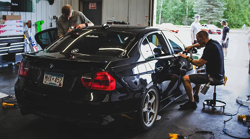 Lifestyle Tint ceramic coating work in Princeton, MN