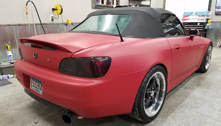 Lifestyle Tint ceramic coating work in Princeton, MN