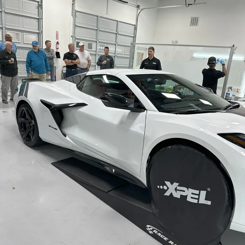 Lindsay and Lindsay Auto Detailing ceramic coating work in Louisville, KY