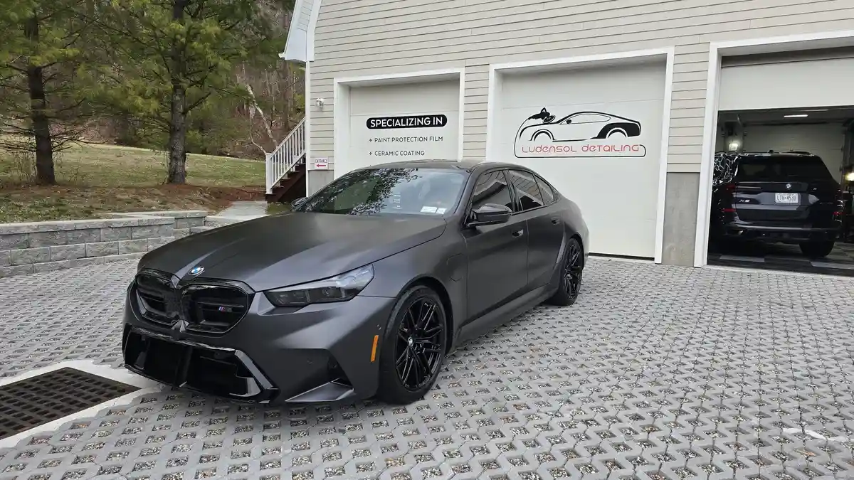 Ludensol Detailing ceramic coating work in Yorktown Heights, NY