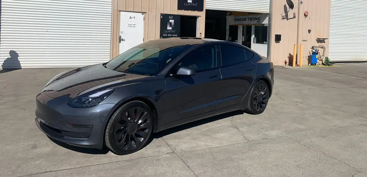 LuxTint, LLC ceramic coating work in Livermore, CA