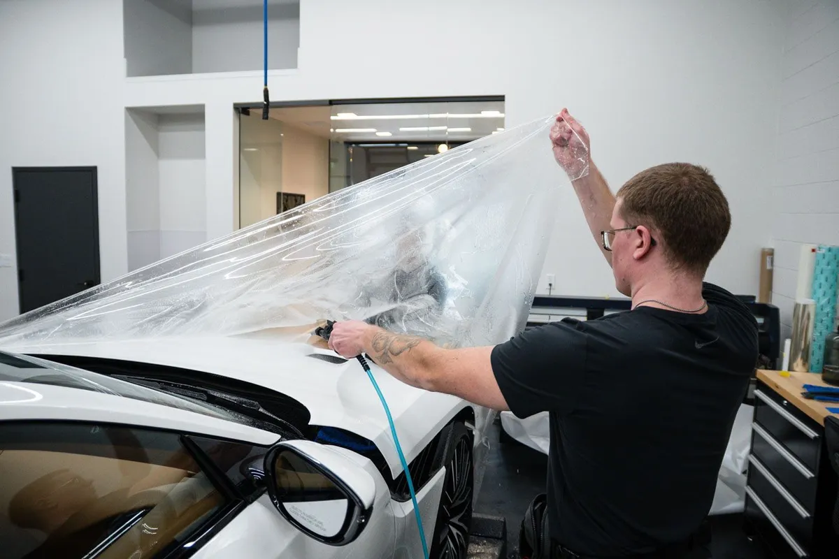 Luxury Car Care ceramic coating work in Mason, OH