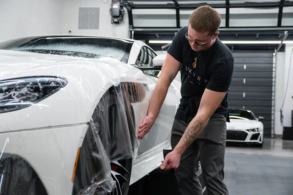 Luxury Car Care ceramic coating work in Mason, OH