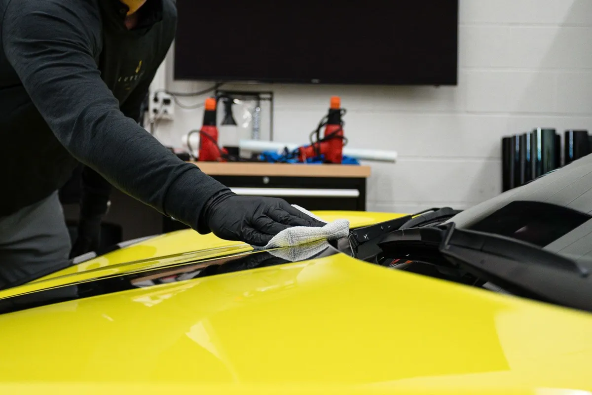 Luxury Car Care ceramic coating work in Mason, OH