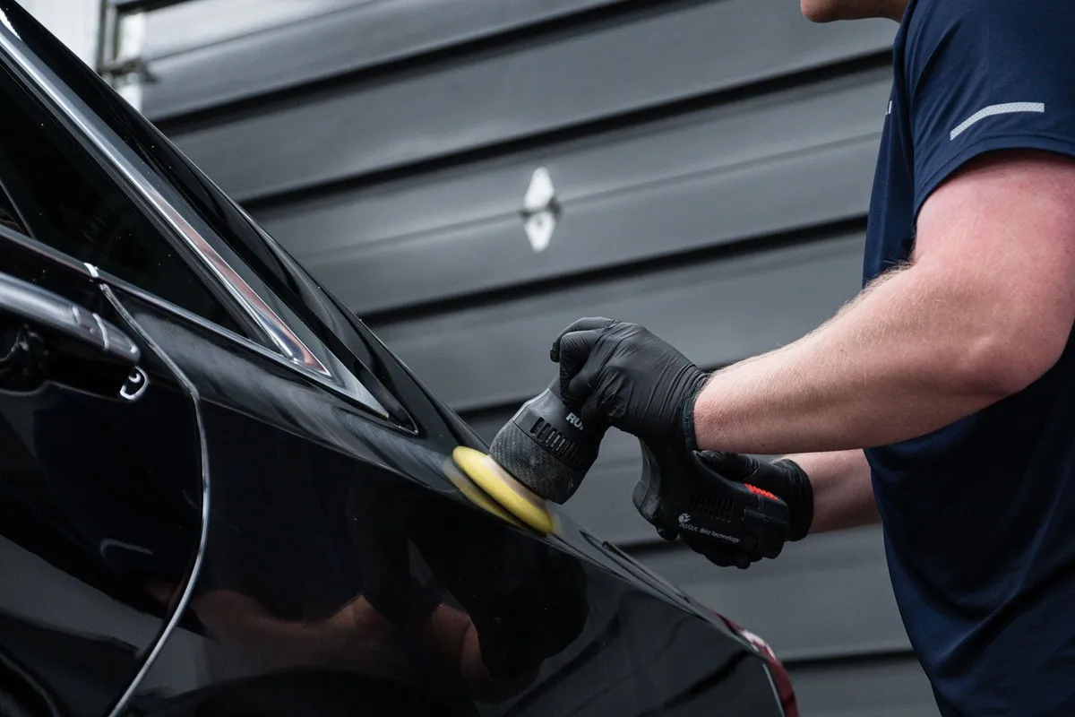 Luxury Car Care ceramic coating work in Mason, OH