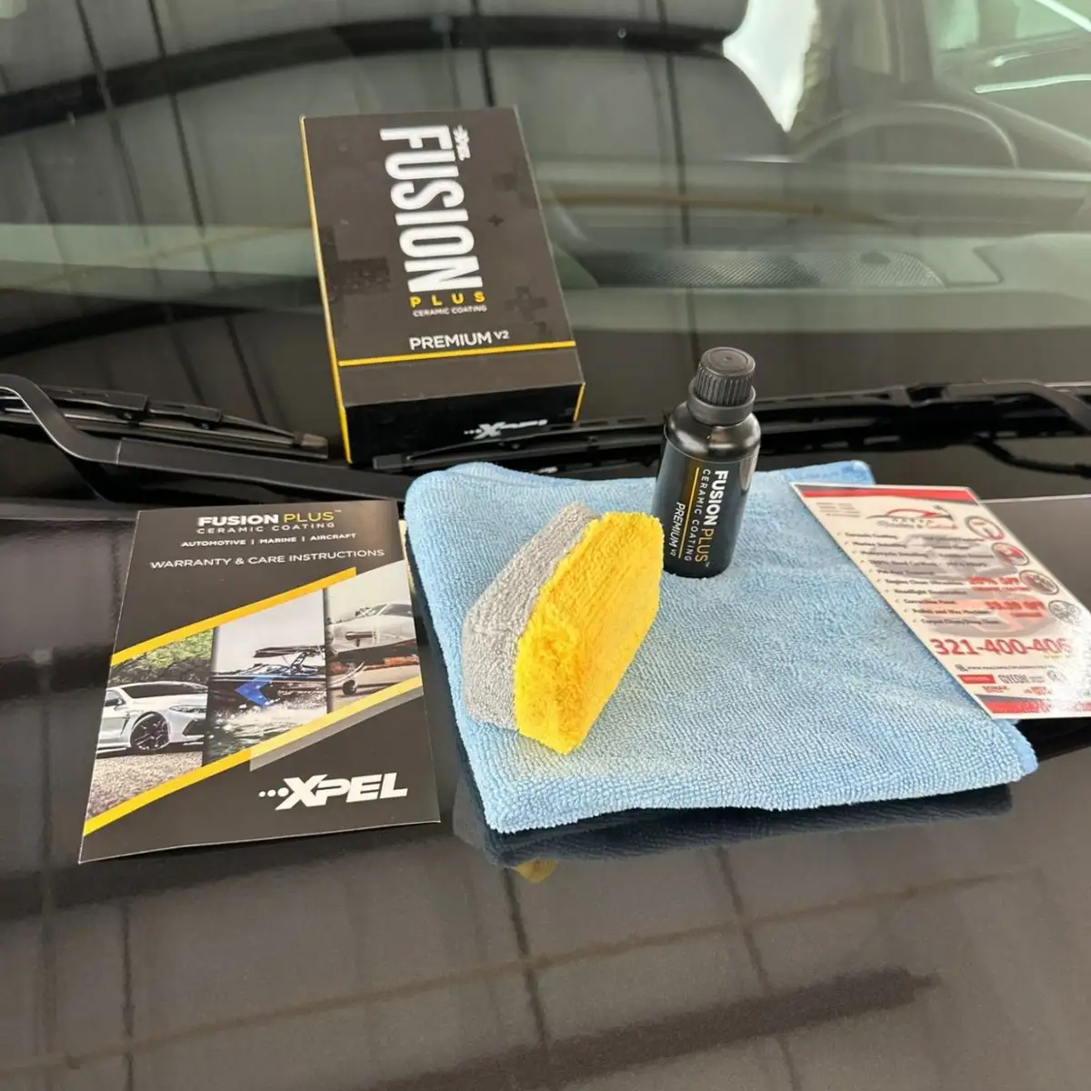 MAGZA DETAILING & CARWASH ceramic coating work in Winter Garden, FL