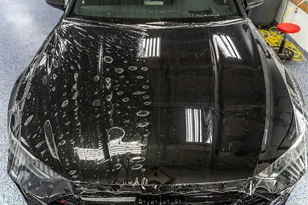 Midwest Tinting ceramic coating work in Overland Park, KS