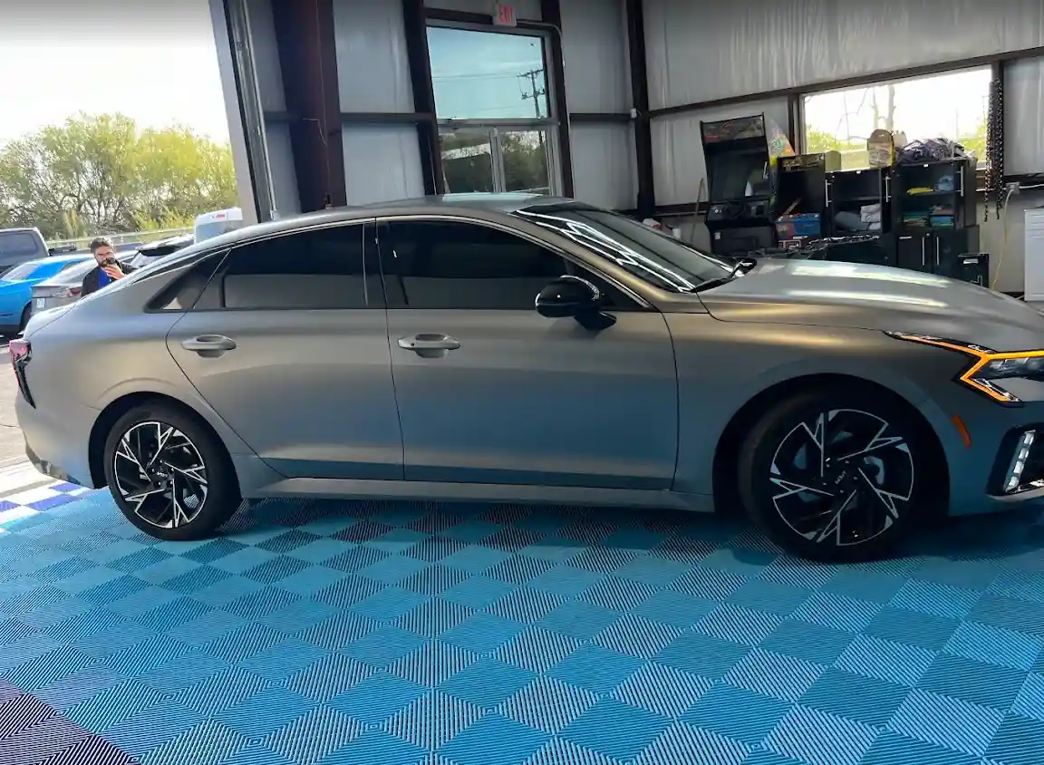 Mint Tinting ceramic coating work in College Station, TX