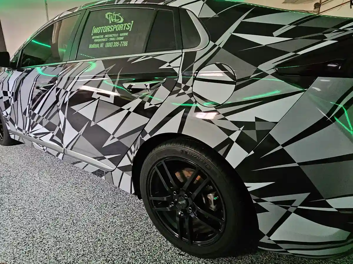 MK Wraps ceramic coating work in middleton, WI