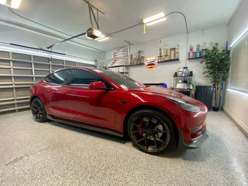 Neighborhood Window Tinting ceramic coating work in Wesley Chapel, FL