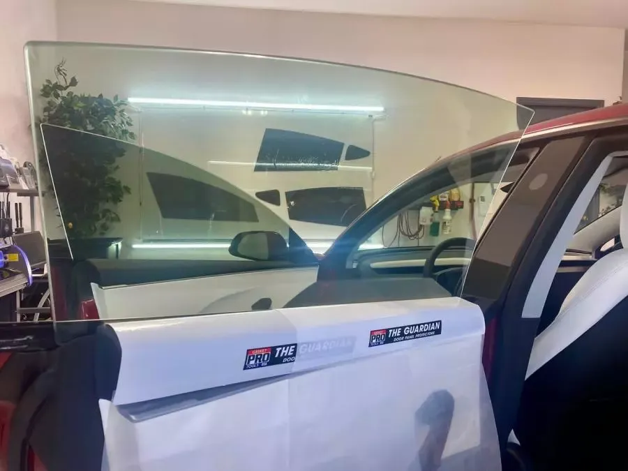 Neighborhood Window Tinting ceramic coating work in Wesley Chapel, FL