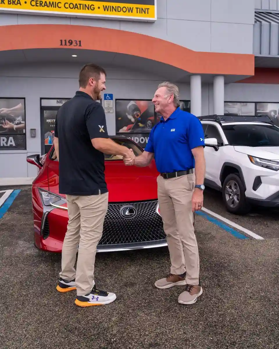 Next Level Detailing ceramic coating work in Fort Meyers, FL