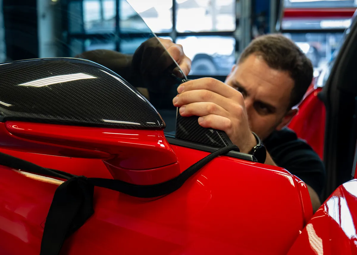 NRS Tint South ceramic coating work in Staten Island, NY