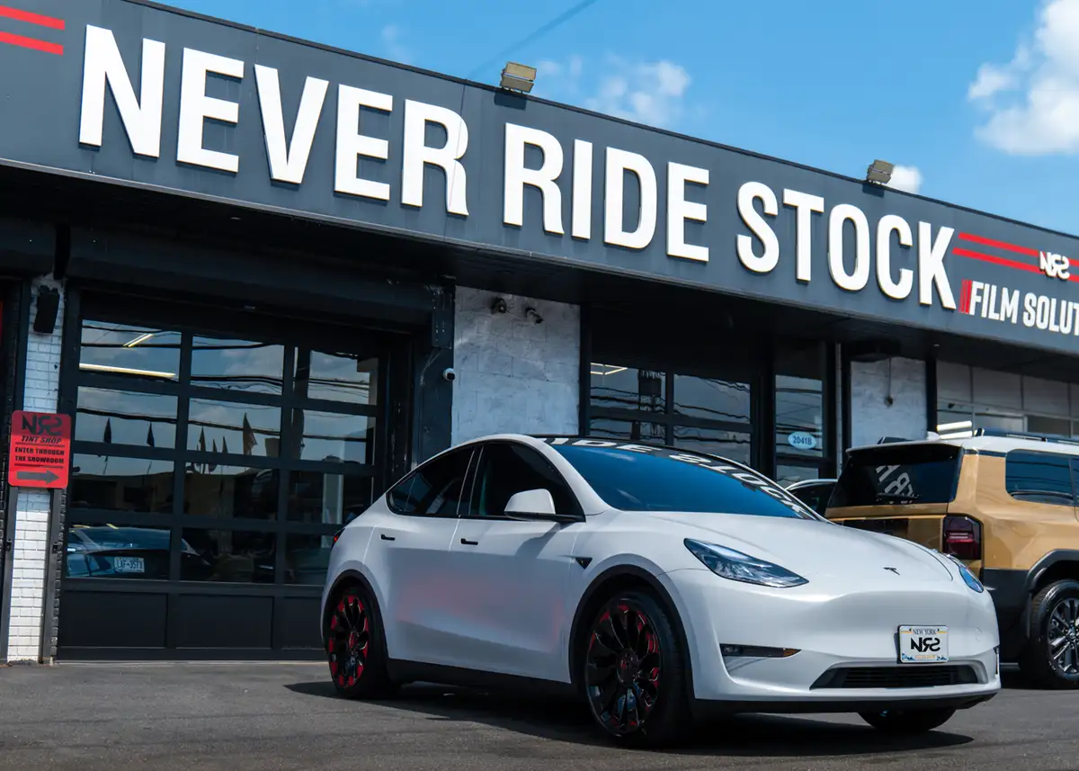 NRS Tint South ceramic coating work in Staten Island, NY