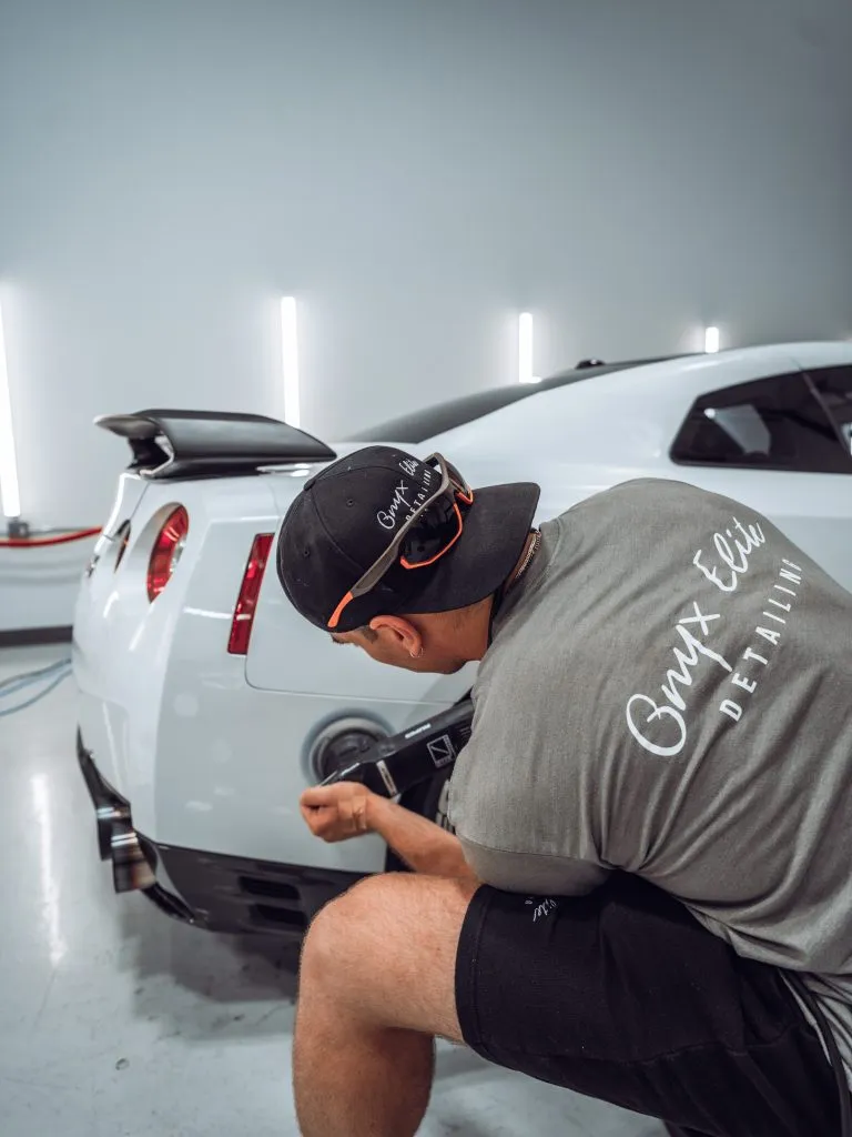 Onyx Elite Detailing ceramic coating work in Freehold, NJ