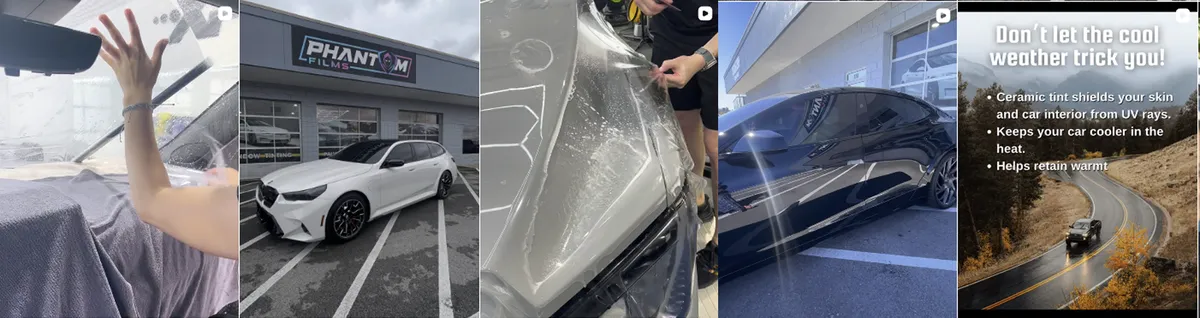 Phantom Films ceramic coating work in Chattanooga, TN