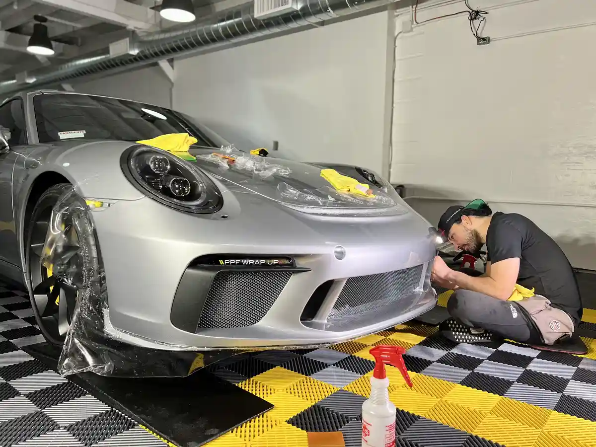 PPF Wrap Up San Francisco ceramic coating work in San Francisco, CA