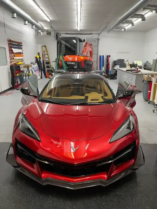 Premier Window Tinting ceramic coating work in Columbia, TN