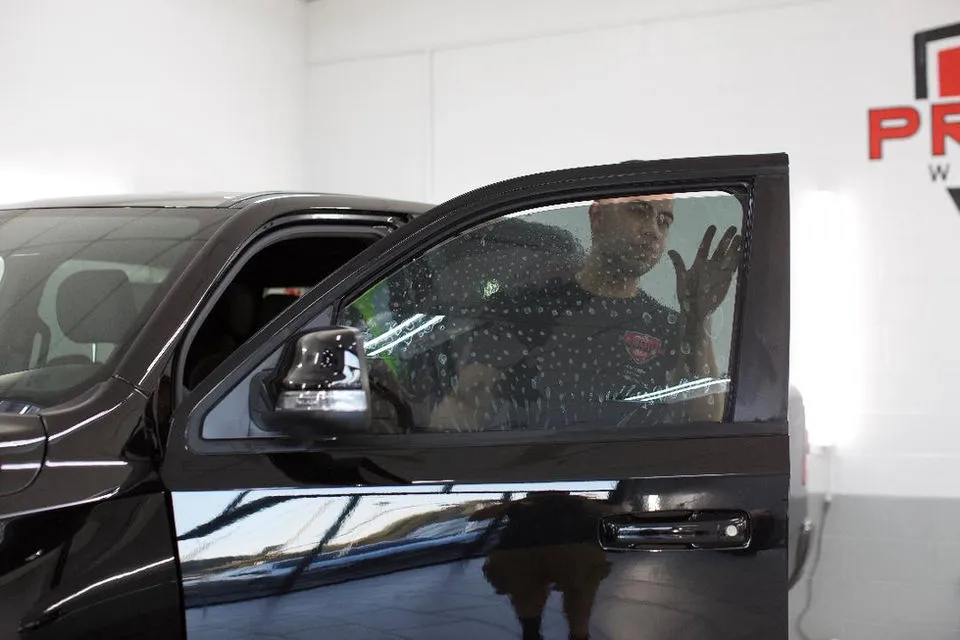 Premium Window Tint ceramic coating work in Los Angeles, CA