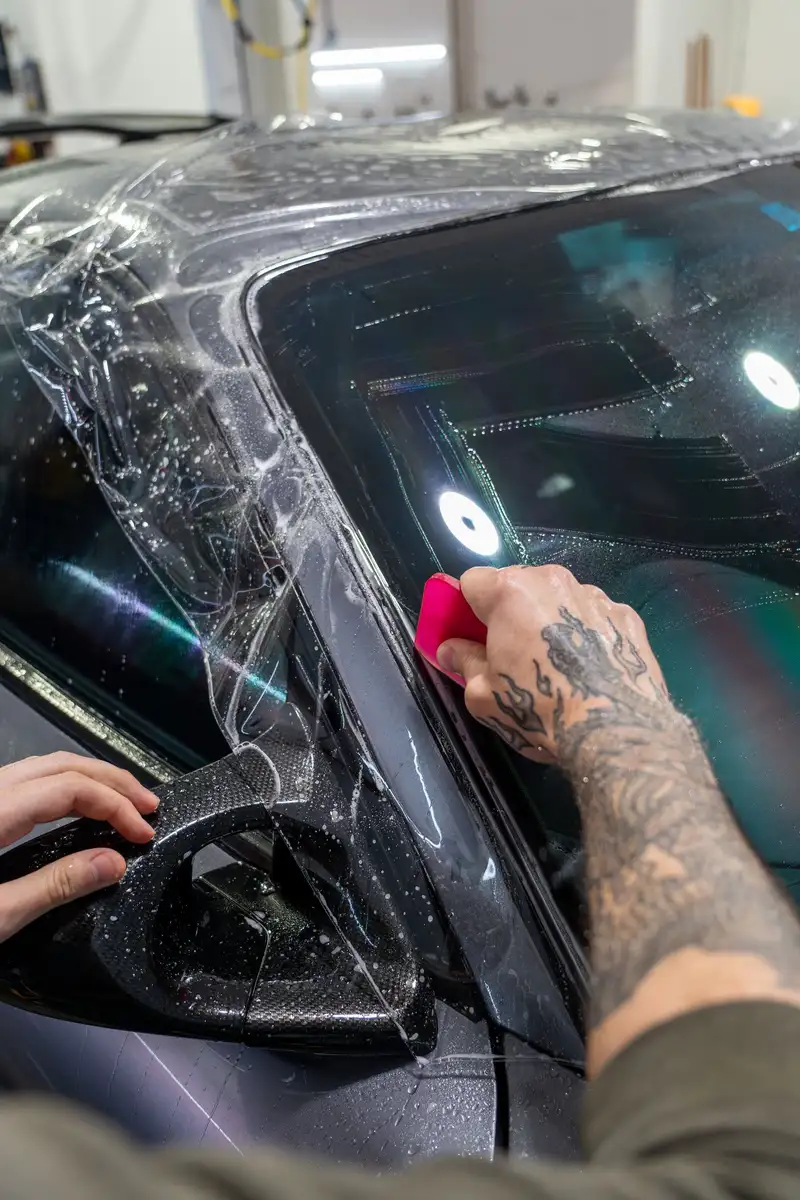 Prestige Auto Salon ceramic coating work in Seattle, WA