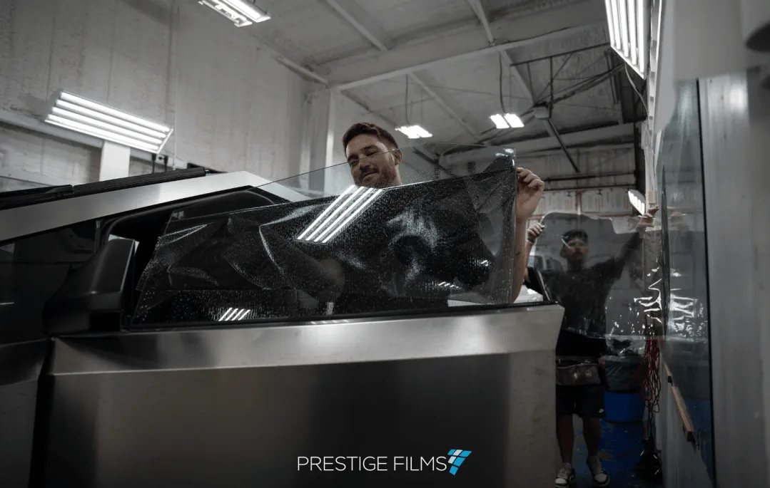 Prestige Films ceramic coating work in Lafayette, LA