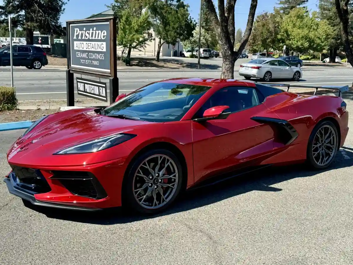 Pristine Auto Detail ceramic coating work in Santa Rosa, CA