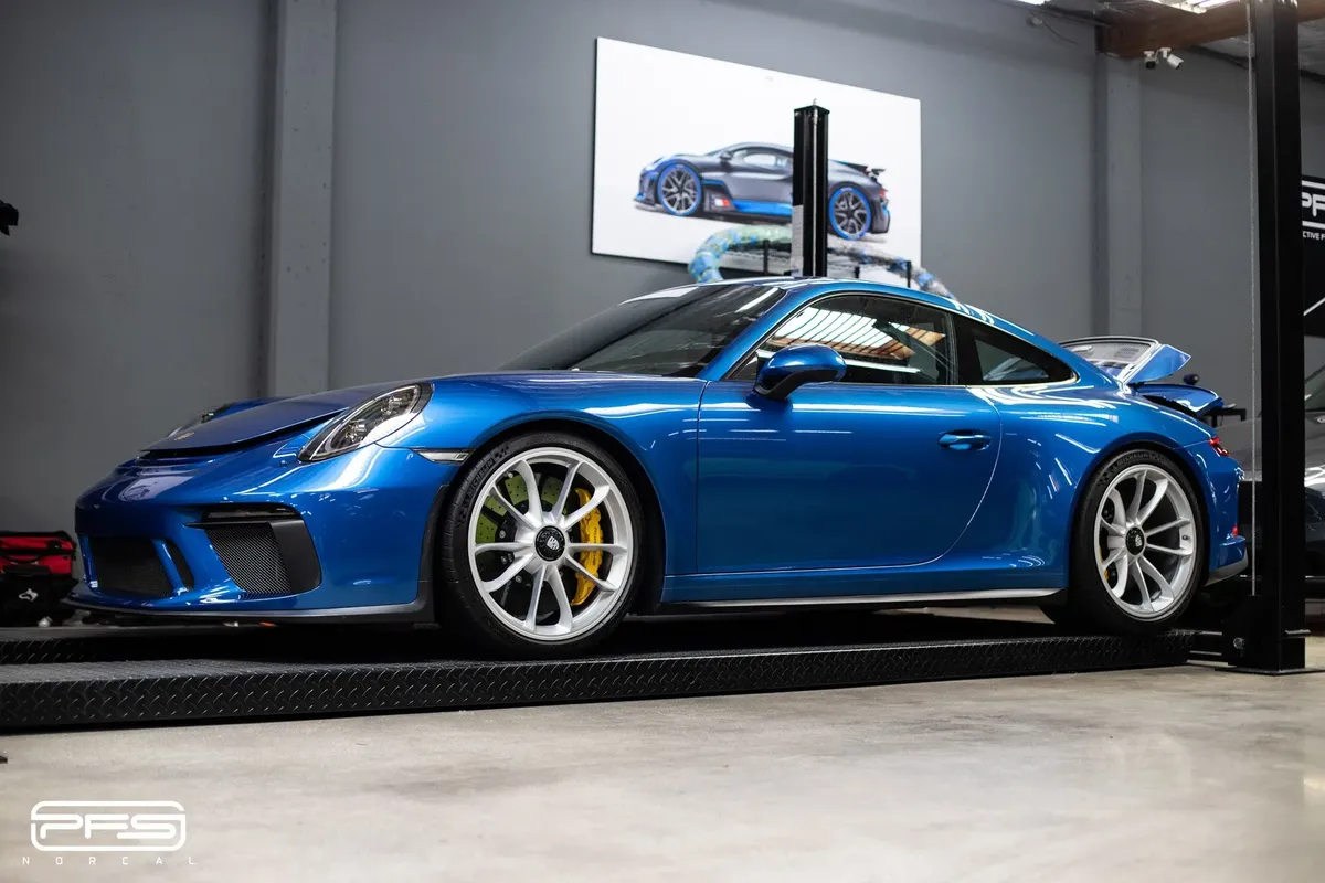 Protective Film Solutions NorCal ceramic coating work in San Carlos, CA