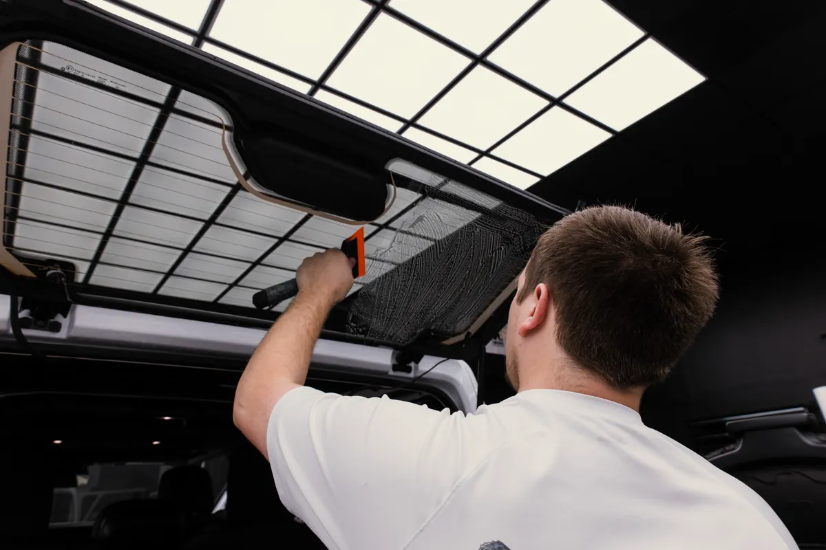 PSG Wrap & Tint ceramic coating work in Jacksonville, FL