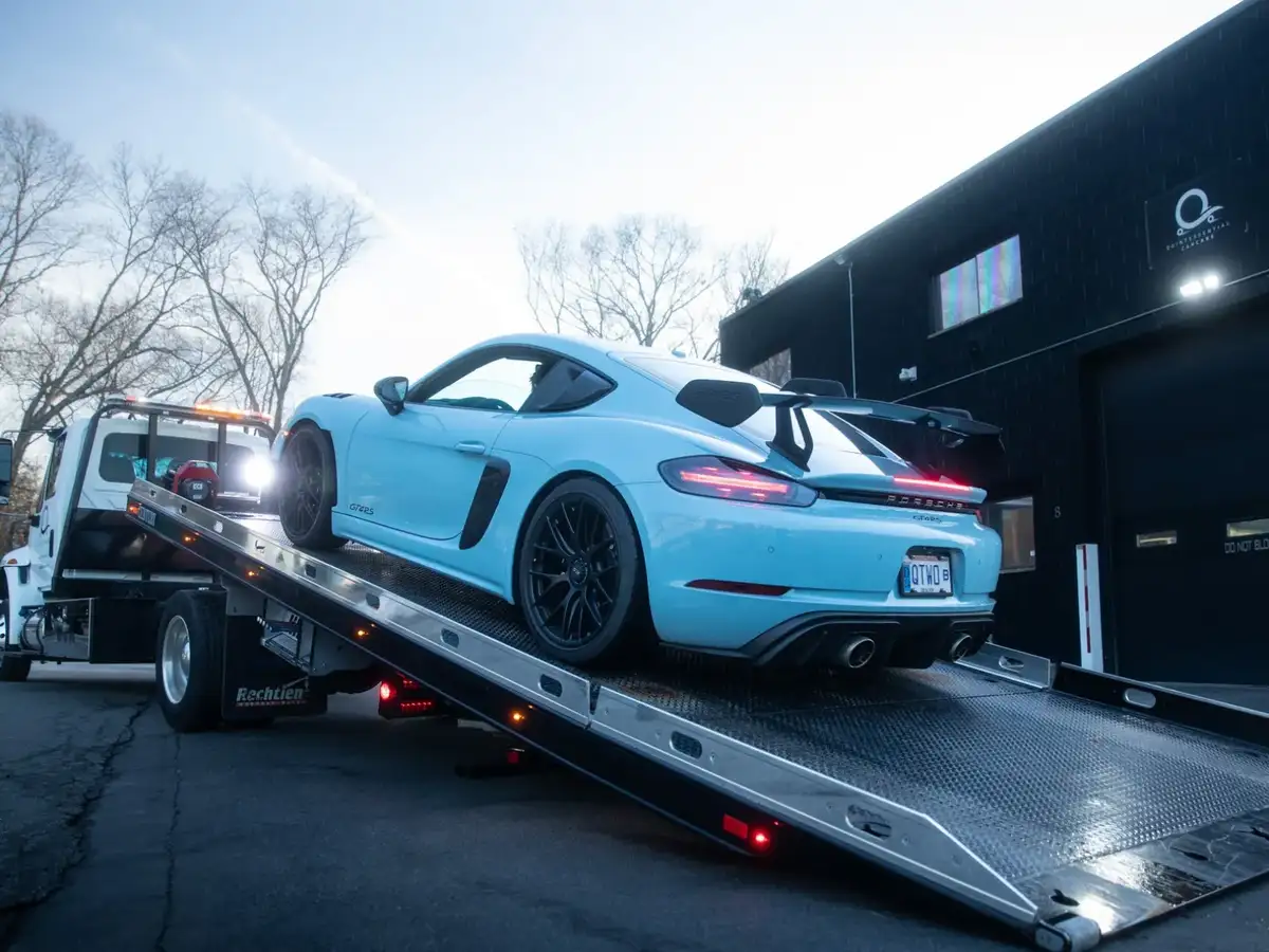 Q Car Care ceramic coating work in Burlington, MA