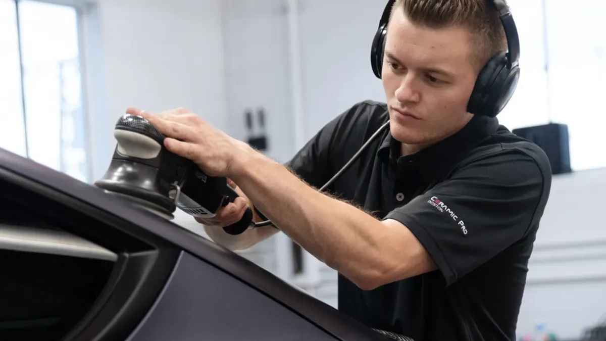 Q Car Care ceramic coating work in Burlington, MA