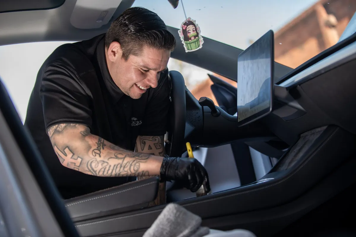 Rivali Paint Protection ceramic coating work in Marina del Rey, CA