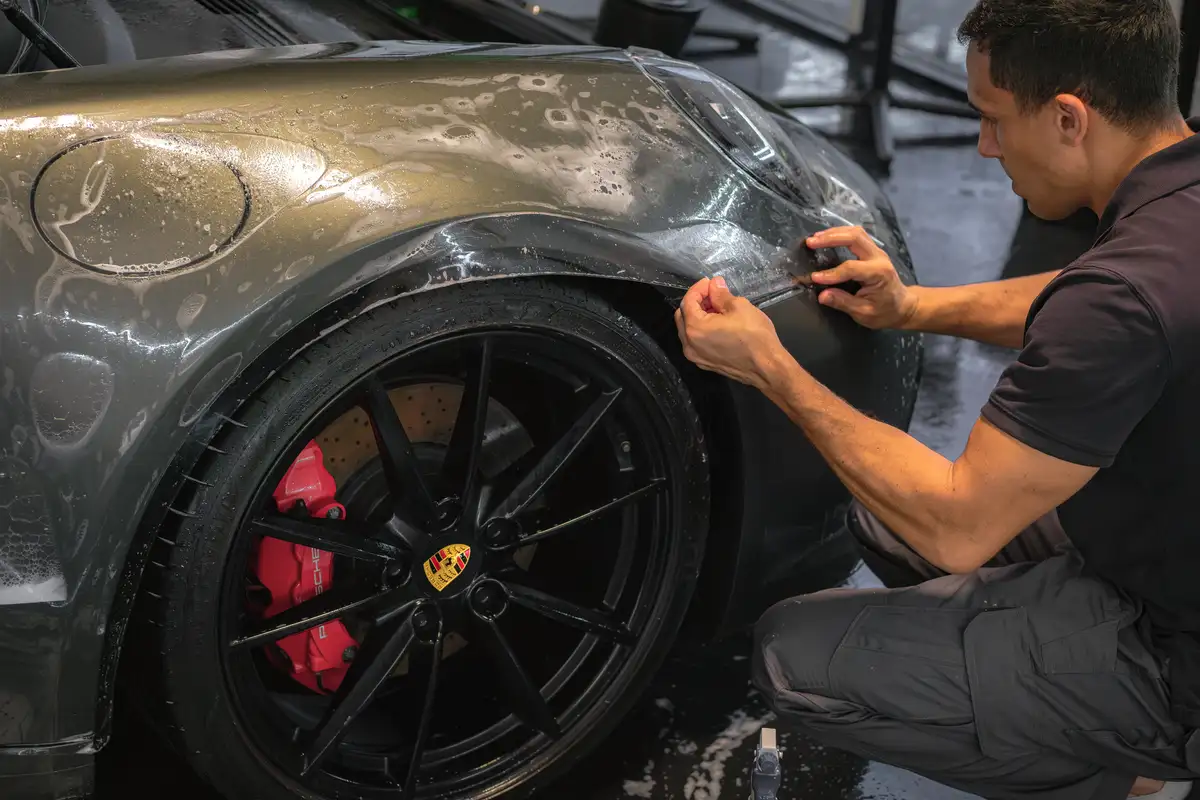 Rivas Pro Detail ceramic coating work in Miami, FL