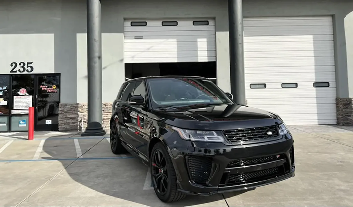 Ron's Window Tinting ceramic coating work in Lodi, CA