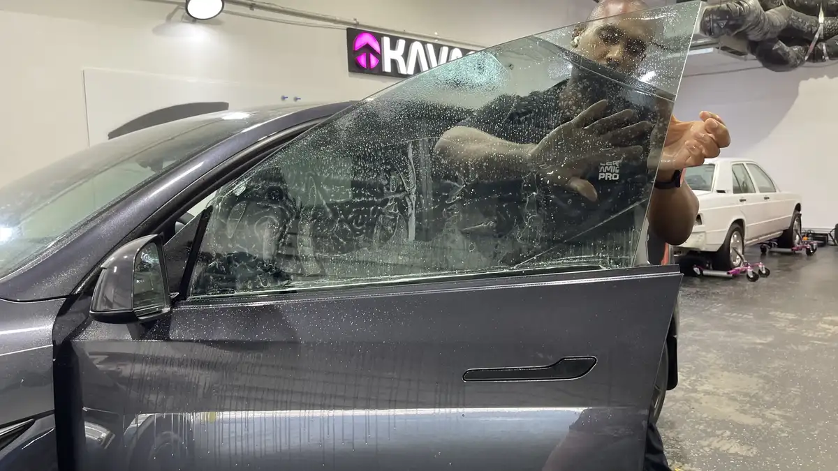 Royale Auto Salon ceramic coating work in Apex, NC