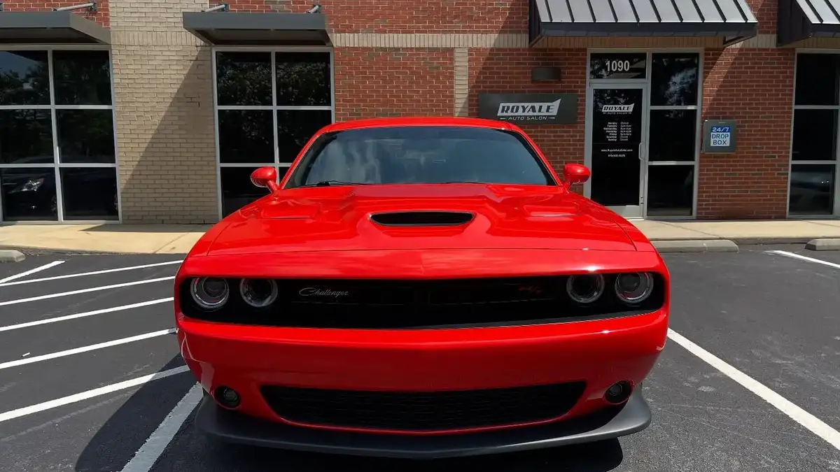 Royale Auto Salon ceramic coating work in Apex, NC