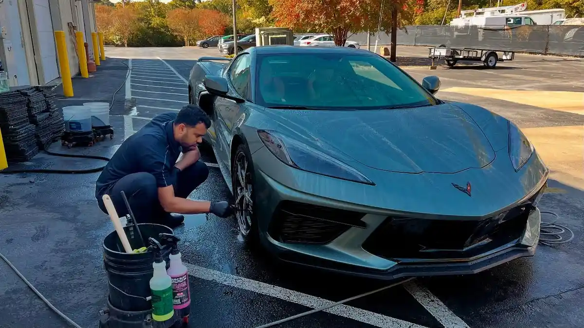 Royale Auto Salon ceramic coating work in Apex, NC