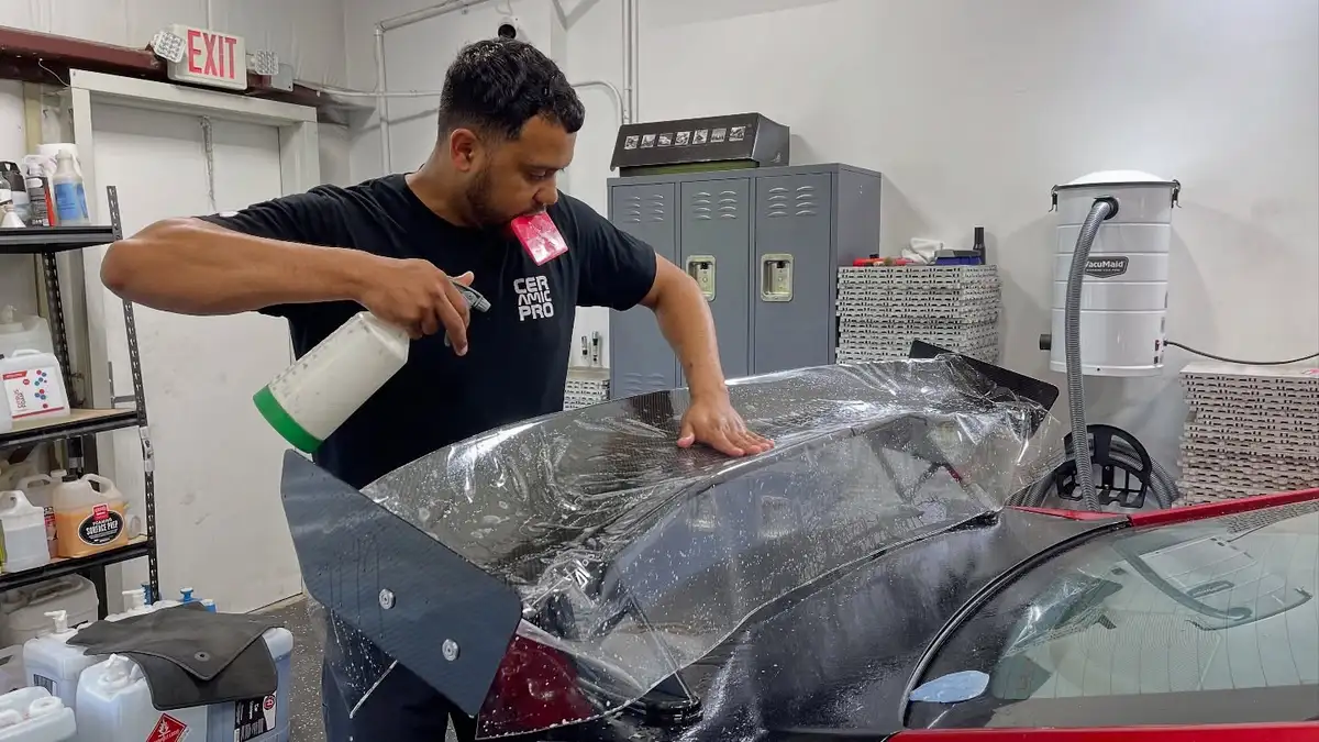 Royale Auto Salon ceramic coating work in Apex, NC