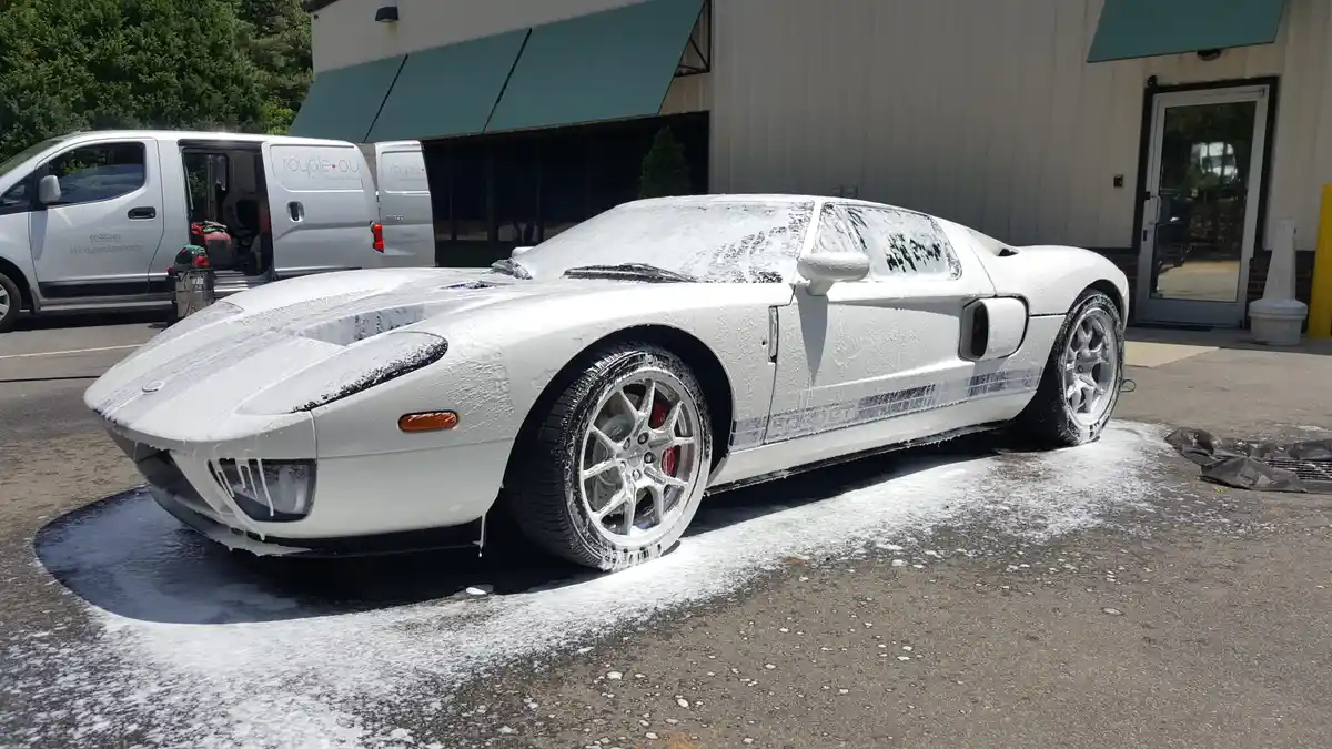 Royale Auto Salon ceramic coating work in Apex, NC